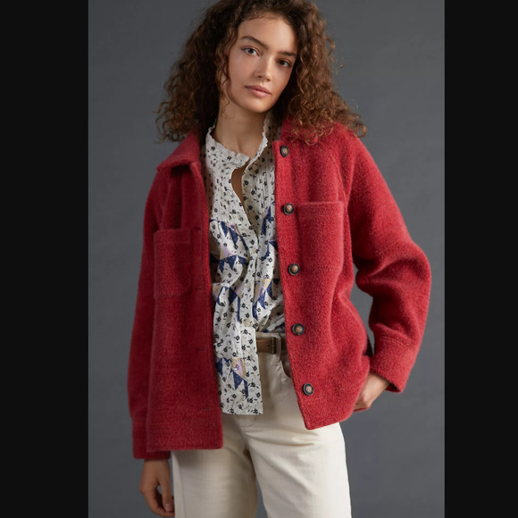 Anthropologie Greylin Houndstooth Jacket - New - Medium - Picture 1 of 5